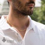 گردنبند طلا مردانه کارتیه